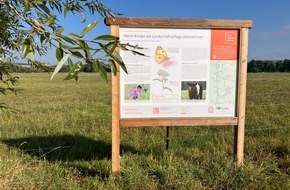 Heinz Sielmann Stiftung: PM Neue Infotafeln entlang der Nette aufgestellt
