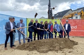 BPD Immobilienentwicklung GmbH: Aichwald-Schanbach: BPD feiert Spatenstich für 49 Wohnungen im ersten Bauabschnitt des Projekts „AICHWALD panorama“