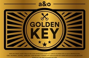 a&o HOTELS and HOSTELS: a&o gratis: Der "Golden Key" liegt unter der Matratze || Kostenlos übernachten bis Jahresende