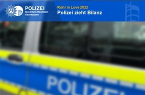 Polizeipräsidium Oberhausen: POL-OB: Ruhr-in-Love 2022 - Polizei zieht Bilanz