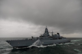 Presse- und Informationszentrum Marine: NATO-Verband: Fregatte "Hamburg" kehrt zur&uuml;ck