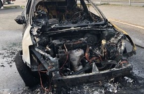 Polizeidirektion Kaiserslautern: POL-PDKL: Landstuhl: Brand eines Fahrzeuges aufgrund technischem Defekts