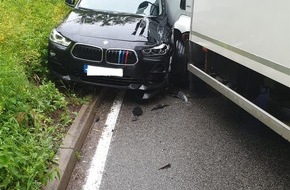 Polizeidirektion Pirmasens: POL-PDPS: Unfall mit 4 verletzten Personen davon 2 Kinder