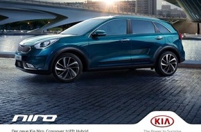 Kia Deutschland GmbH: Überraschend zweiseitig: Große Kampagne zum Kia Niro*