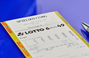 WestLotto: Rund 15 Millionen Euro gehen in den Raum Duisburg / Gleich zwei neue WestLotto-Millionäre bei LOTTO 6aus49 am Wochenende