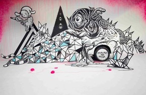 Volvo Car Switzerland AG: Volvo Art Session 2014 /   La gare centrale de Zurich se transforme en Urban Art Studio (IMAGE)