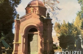 Polizeiinspektion Zweibr&uuml;cken: POL-PIZW: Diebe schlagen auf dem Friedhof zu
