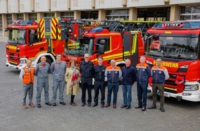 Feuerwehr Bremerhaven: FW Bremerhaven: Brasilianische Delegation zu Gast bei der Feuerwehr Bremerhaven
