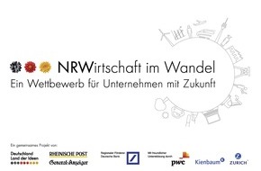 Zurich Gruppe Deutschland: Zurich unterstützt den Wettbewerb "NRW-Wirtschaft im Wandel"