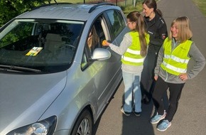 Polizeiinspektion Cuxhaven: POL-CUX: Verkehrssicherheitsaktion "sicher mobil leben - Kinder im Blick" in der Polizeiinspektion Cuxhaven (Fotos im Anhang)