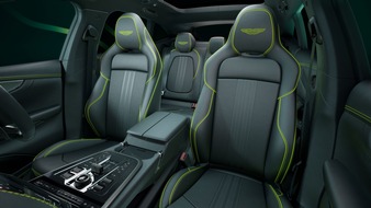 Aston Martin vereint in dem einzigartigen DBX707 AMR24 seine überragende Rennsporthistorie der Formel 1® mit dem Supersportwagen unter den SUV