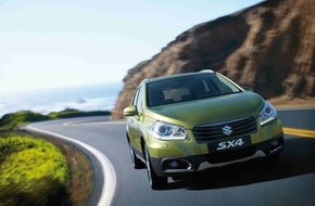 SUZUKI Deutschland GmbH: Der neue Suzuki SX4 - Platz, Komfort und Sicherheit für die ganze Familie (BILD)