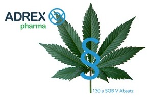 ADREXpharma: Durchbruch für Cannabis-Arzneimittel - ADREXpharma schließt als erstes deutsches Pharmaunternehmen Rabattverträge mit Gesetzlichen Krankenkassen ab
