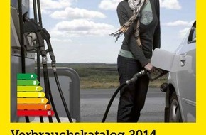 Touring Club Schweiz/Suisse/Svizzero - TCS: Catalogue de la consommation 2014: consommation normalisée entre 1.3 et 16.9 litres sur 100 kilomètres