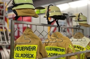 Feuerwehr Gladbeck: FW-GLA: Menschenrettung bei Wohnungsbrand