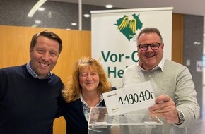 Provinzial Holding AG: Provinzialer helfen spendet 36.000 Euro