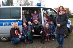 Polizeiinspektion Nienburg / Schaumburg: POL-NI: Landesbergen-Sozialtraining in der Kindertagesstätte Landesbergen
