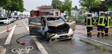 Polizeipräsidium Westpfalz: POL-PPWP: Fahrzeugbrand