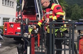 Feuerwehr Plettenberg: FW-PL: Brandschutzerziehung
