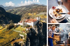 Tourismusgenossenschaft Klausen, Barbian, Feldthurns und Villanders: Im Südtiroler Eisacktal wird der Herbst gefeiert