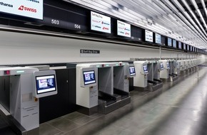 Materna IPS GmbH: Automatisierte Gepäckaufgabe am Flughafen Zürich eröffnet