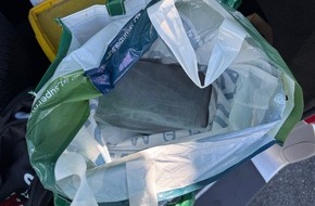 Hauptzollamt Bielefeld: HZA-BI: Bielefelder Zoll stellt 3,6 Kilo Kokain sicher/Drogenkurier auf der A2 bei Hamm aufgegriffen