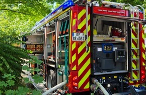 Feuerwehr Recklinghausen: FW-RE: Wohnungsbrand in Recklinghausen-Hochlar