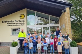 Polizei Wolfsburg: POL-WOB: Fußgängerdiplom für 93 Grundschüler an der Eichendorff-Grundschule