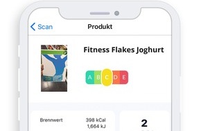 nutriCARD: Handy wird zum Ernährungsberater - App bewertet Nährwerte von Lebensmitteln / Smartphone-Anwendung "nutriCARD - gesünder essen" basiert auf Nährwertampel Nutri-Score