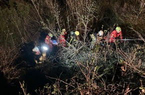 Feuerwehr Stuttgart: FW Stuttgart: Personenrettung durch die Höhenrettung