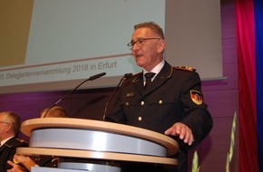 Deutscher Feuerwehrverband e. V. (DFV): "Gesellschaft funktioniert nur im Zusammenspiel" / Gewalt war Schwerpunkt der 65. Delegiertenversammlung des DFV in Erfurt