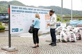 IG saubere Umwelt IGSU: Medienmitteilung: "Raststätte Gunzgen: Endstation für Littering"
