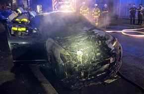 Polizei Aachen: POL-AC: Fahrzeugbrand in Aachen - Kriminalpolizei ermittelt
