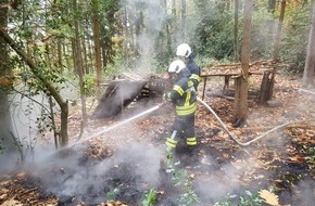 Feuerwehr Sprockhövel: FW-EN: Waldbrand in Niedersprockhövel
