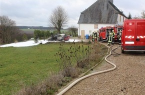 Polizeidirektion Wittlich: POL-PDWIL: Brand eines PKW