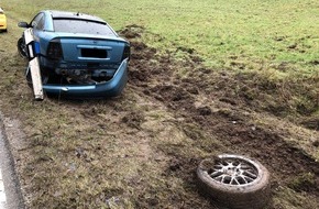 Polizeidirektion Pirmasens: POL-PDPS: Verkehrsunfall mit Flucht, Verdacht des illegalen Kraftfahrzeugrennen
