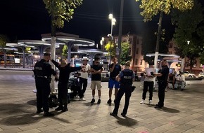 Polizeipräsidium Südosthessen: POL-OF: Unter anderem Drogen und Einhandmesser sichergestellt: Gemeinsame Kontrollen in der Waffenverbotszone
