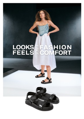 „Looks like Fashion, Feels like Comfort“: DEICHMANN-Kampagne macht Tragekomfort zum Catwalk-Highlight