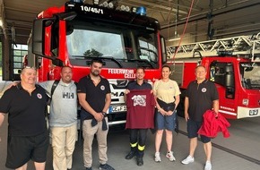 Freiwillige Feuerwehr Celle: FW Celle: Ungarische Feuerwehrleute besuchen Celler Feuerwehr