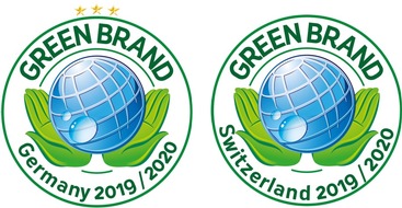 Laverana GmbH: lavera Naturkosmetik ist GREEN BRAND Germany und GREEN BRAND Switzerland 2019/2020