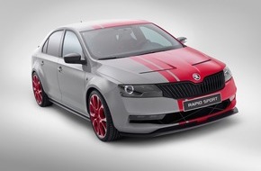 Skoda Auto Deutschland GmbH: SKODA auf der Essen Motor Show 2013: Vom kleinen Citigo Sport bis zum Original-Rallyeboliden Fabia S2000 (FOTO)