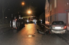 Polizeidirektion Wittlich: POL-PDWIL: Verkehrsunfall mit zwei Verletzen