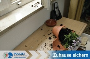 Kreispolizeibehörde Ennepe-Ruhr-Kreis: POL-EN: Ferienserie Teil II - Zuhause sichern