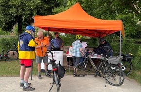 Polizeiinspektion Lauterecken: POL-PILEK: Gro&szlig;es Interesse beim Pedelec-Sicherheitstag in St. Julian
