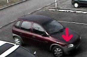 Polizeiinspektion Nienburg / Schaumburg: POL-NI: Wer kann Angaben zum Fluchtauto des Tankstellenräubers machen?  -Bild im Download-