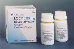 Novartis Pharma GmbH: Locol(R) - das verträgliche Statin von Novartis / Effiziente Cholesterinsenkung mit geringem Wechselwirkungspotential