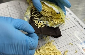 Hauptzollamt M&uuml;nchen: HZA-M: Zoll entdeckt Goldschmuck, versteckt in Instant Nudeln