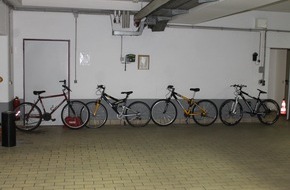 Polizeidirektion Mayen: POL-PDMY: Kurz nach Mitternacht - 13-jährige Kinder mit entwendeten Fahrrädern unterwegs