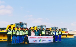 Marcel Boschung AG: Boschung liefert 12 Winterdienstfahrzeuge an den chinesischen Flughafen Dalian / Der internationale Flughafen Dalian Zhoushuizi setzt weiterhin auf Boschung Fahrzeuge