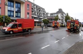 Feuerwehr Rösrath: FW Rösrath: Pkw-Brand in Tiefgarage
